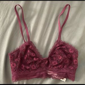 XS Victoria’s Secret floral lace bralette